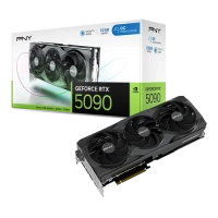 PNY GeForce RTX 5090 32GB GDDR7 2527 MHz Overclocked Triple Fan Graphics Card